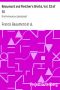 [Gutenberg 12040] • Beaumont & Fletcher's Works (2 of 10) - the Humourous Lieutenant